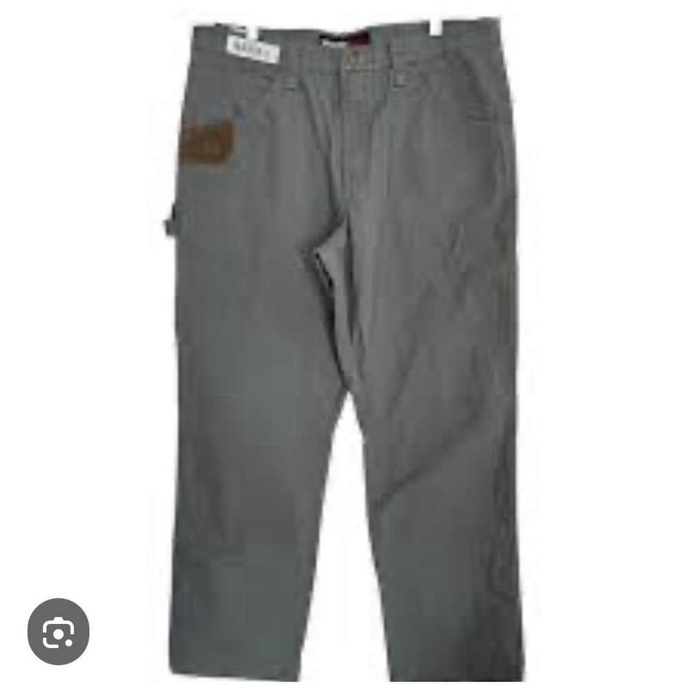 Wrangler Riggs Workwear Pants Men's 32x30 Slate Carpenter Utility Heavy Duty NEW